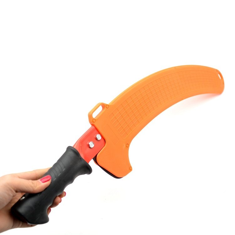 久久木钩锯350mm双钩伸缩高枝磨高空三面锯杆锯果树锯子齿锯