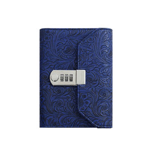 三折叠带密码锁浮雕现金存钱本百元收纳册网红放200张收藏册大容量2026新款理财防水人民币存钱夹钱册存钱袋