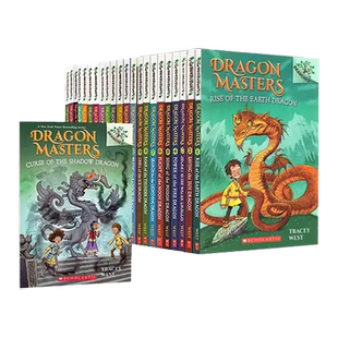 【#27上新 送音频 爆款冒险奇幻桥梁书】Dragon Masters学乐驯龙大师28册含特别版指南驯龙高手英文原版大树英语桥梁书