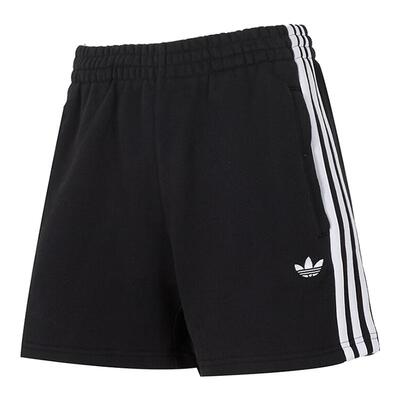 劲浪体育adidas阿迪达斯三叶草女子运动休闲短裤裤子JW5109