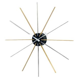 尼尔森Star Clock星星金银挂钟 创意时尚简约设计师经典光芒钟表