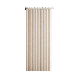 玄关隔断屏风帘入户正对门客厅免打孔安装遮挡挂帘子房间折叠门帘