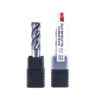 不锈钢专用铣刀304 316L 303进口加硬平底4刃钨钢不锈钢合金铣刀