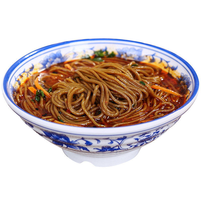 蓝田荞面饸饹荞麦面条速食挂面粗粮免煮活络面陕西特产饱腹苦荞面