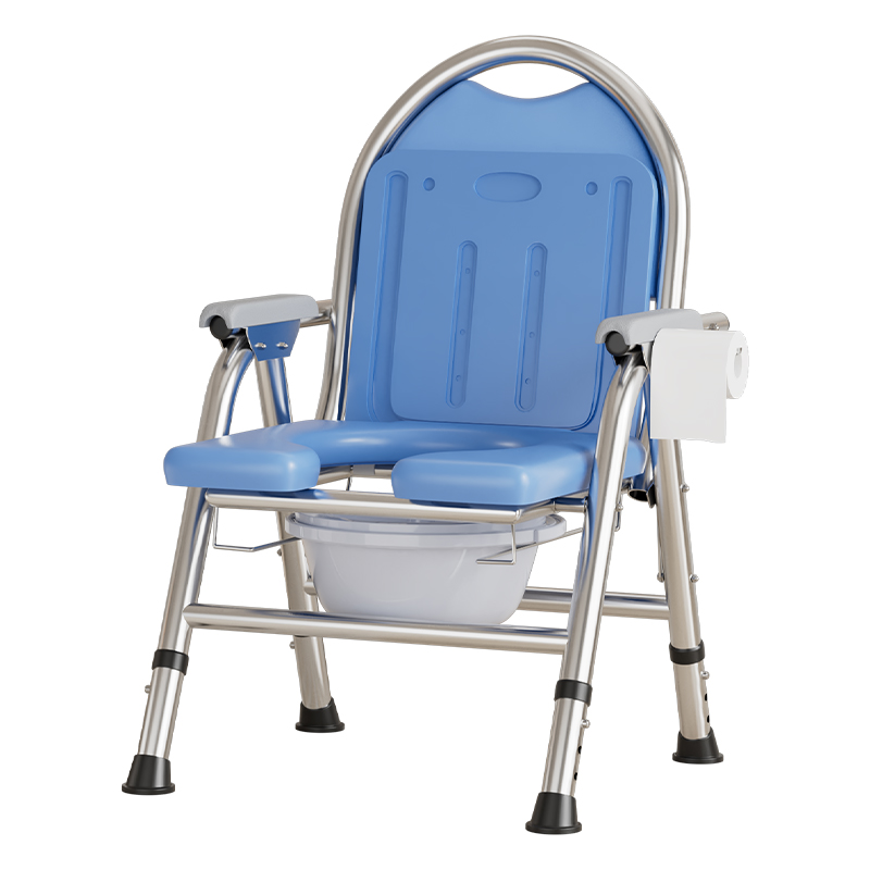 孕妇洗澡坐便两用椅坐便器移动马桶卫生间防臭防滑结实便携折叠