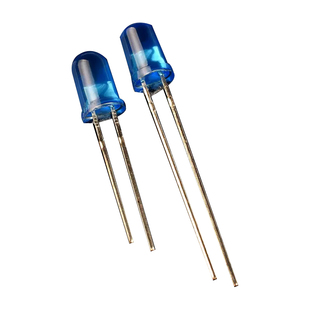 5MM/F5发光二极管LED灯/红发红/绿发绿/蓝/白/黄发黄/橙色光 灯珠