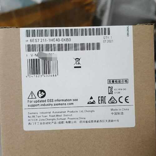 6ES7 211-1HE40-0XB0西门子模块，SIMAT议价