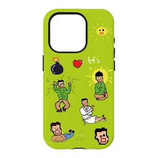 HAKEI『SUNSHINE Meme』艺术家设计韩国进口菲林二合一磁吸MagSafe手机壳适用苹果17ProMax