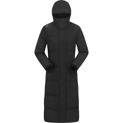 【商场同款】鹅绒探路者羽绒服男女中长款冬季过膝防风加厚外套