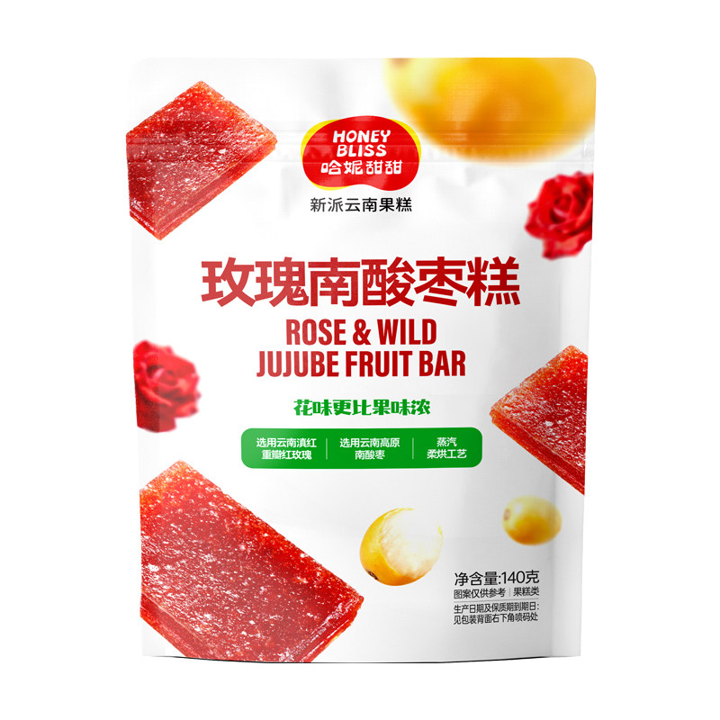 【140g酸甜口大包装】花香云南酸枣糕独立包装果糕柔烘儿童零食女