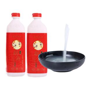 陕西西安饭庄黄桂稠酒1L1瓶糯米酒特产饮料米酒贵妃米酒桂花酒