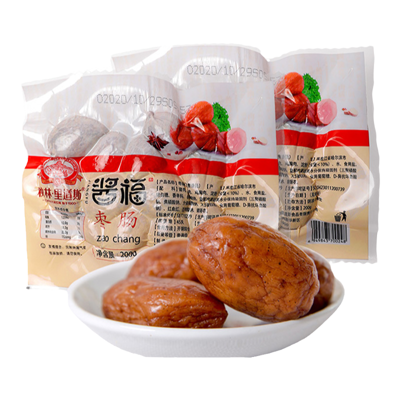 林里东北特产小吃熟食肉枣肠