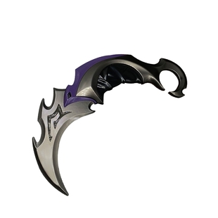 瓦罗兰特周边大号掠夺印象暗影秘宗爪双刺金属摆件合金模型玩具