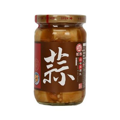 【自营】中国台湾江记蒜味豆腐乳380g下饭菜佐料火锅调味料调料