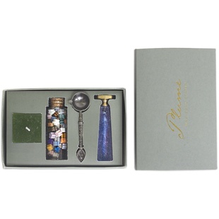 墨下欧式复古火漆印章树脂手柄套装 信封结婚请帖封口手帐火漆蜡