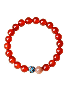 宫里上新天然红玛瑙手串