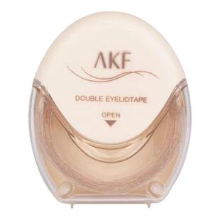 akf双眼皮贴女隐形自然无痕蕾丝内双肿眼泡斜切橄榄专用双面男士