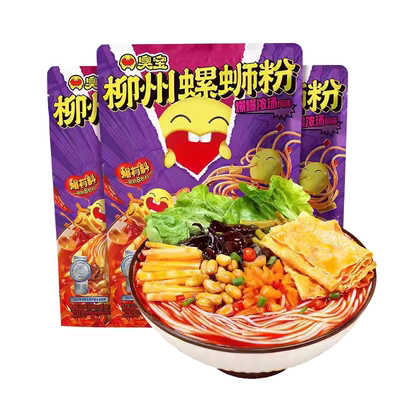 臭宝柳州螺蛳粉欢享版 爆爆浓汤228g*3袋-CN