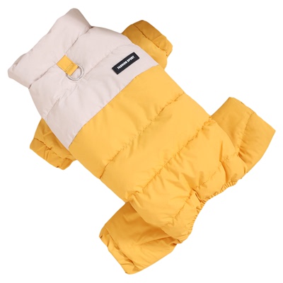 2025年新款狗狗衣服冬季保暖防水面料中型犬柴犬全包四脚衣棉服厚