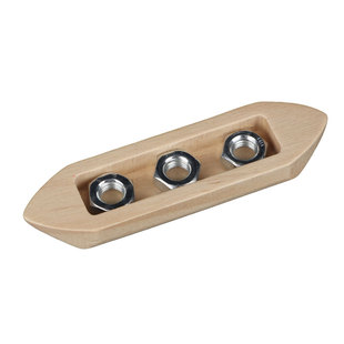 独木舟模型自制竹筏制作材料包木筏配螺母五年级下册科学实验小船diy手工船木头船小学用沉的材料造船器材