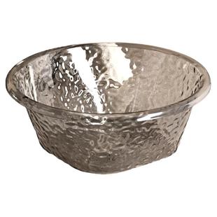 塑料美容院专用洗脸盆加厚耐用透明宿舍洗头洗衣盆家用大小号盆子