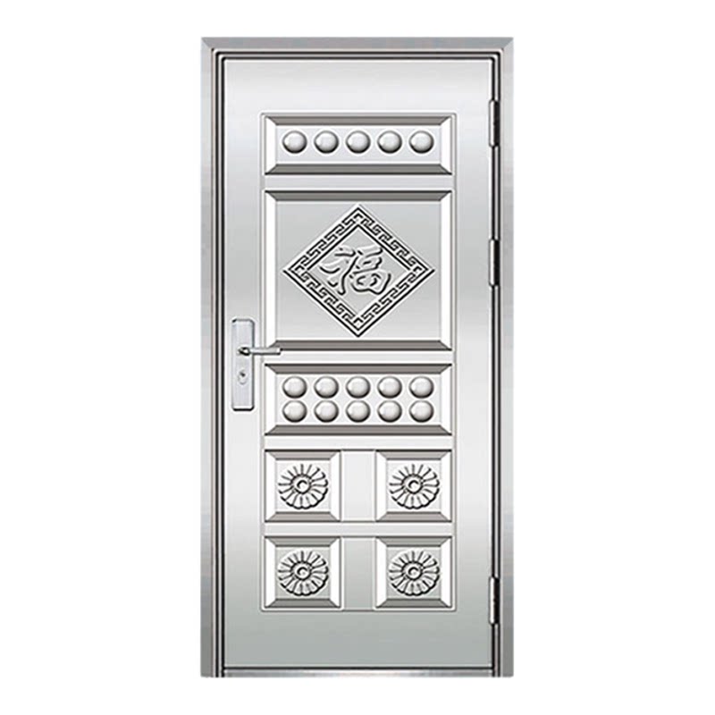 毛铺超加厚门不锈钢门防嗮门防潮防白蚁进户门全钢门整板门现货门