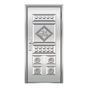 毛铺超加厚门不锈钢门防嗮门防潮防白蚁进户门全钢门整板门现货门