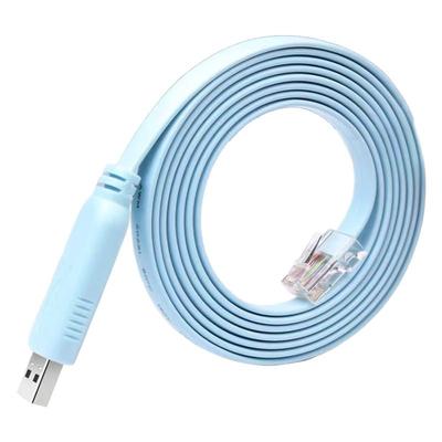 厂家直销usb转rj45调试线串口线