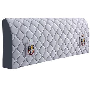 床头罩套加高80厘米8575加厚全包布艺软包防撞头四季通用1米包边