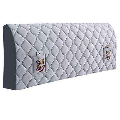 床头罩套加高80厘米8575加厚全包布艺软包防撞头四季通用1米包边