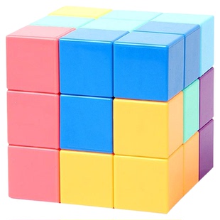 索玛立方体磁力魔方积木比赛专用俄罗斯儿童益智百变方块玩具魔方