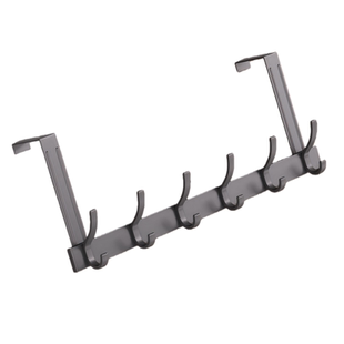 门后挂钩挂衣架免打孔置物架衣服收纳架入户门上挂架壁挂衣钩承重