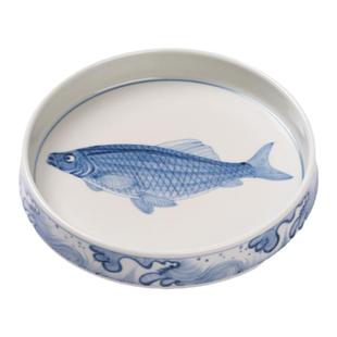 小雅瓷器家丨述古堂景德镇仿古青花瓷年年有鱼壶承 中式茶具 改价