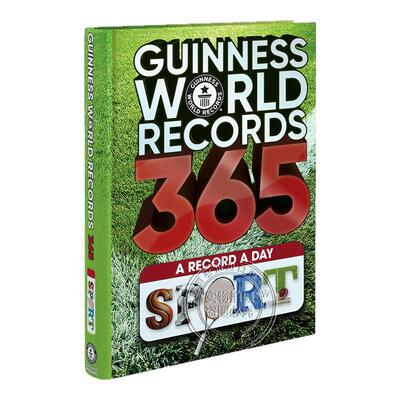 英文原版现货 吉尼斯世界纪录365项运动 Guinness World Records 365 Sport 进口英文正版书籍