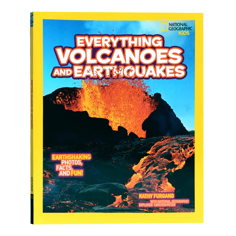 美国国家地理火山与地震英文原版