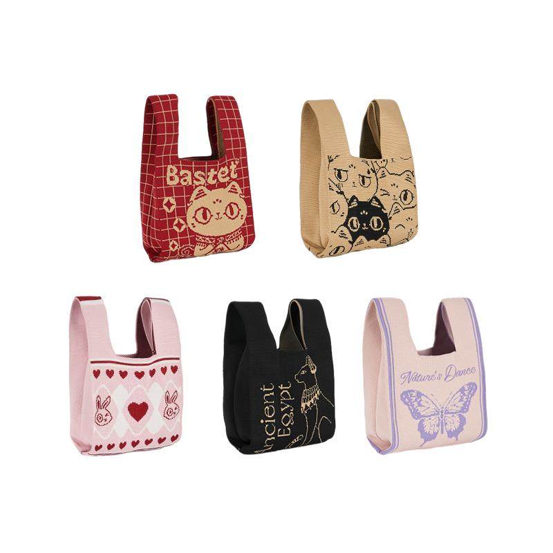 大英博物馆文创针织包手提包创意新婚闺蜜生日礼物女生伴手礼包袋