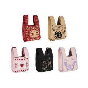 大英博物馆文创针织包手提包创意新婚闺蜜生日礼物女生伴手礼包袋