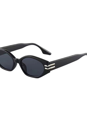 小框不规则嘻哈墨镜女jennie同款凹造型个性复古太阳镜男潮