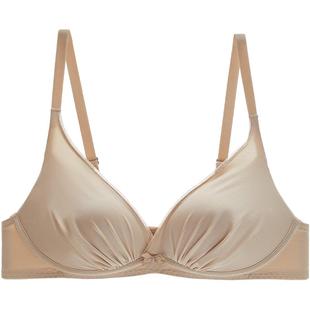 【宋轶同款 小软枕】安莉芳无钢圈光面文胸女小胸聚拢显大内衣BB