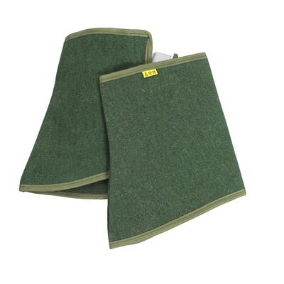 嘉舒特加厚帆布焊工防烫耐磨护腿