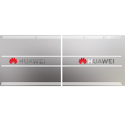 门店防撞条办公室LOGO玻璃腰线贴