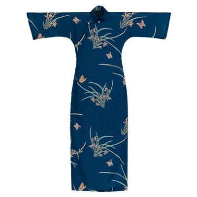 闺兰旧影丨一城风絮丨倒大袖旗袍