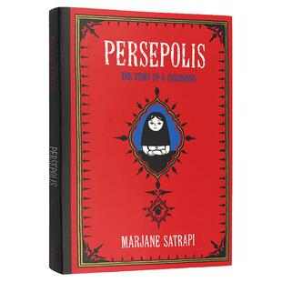 我在伊朗长大 面纱 英文原版 Persepolis 波斯波利斯 玛赞莎塔碧 时代周刊连环画漫画绘本书 英文版 Marjane Satrapi 进口英语书籍