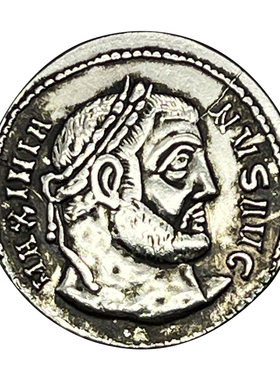 罗马皇帝马克西米安人像圆牌吊坠