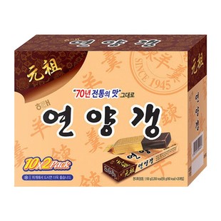 韩国进口元祖海太炼羊羹红豆软糯口感休闲办公宿舍零食糕点代餐