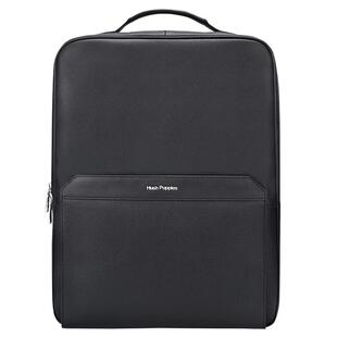 暇步士男士双肩包真皮商务通勤背包休闲旅行包大容量16英寸电脑包