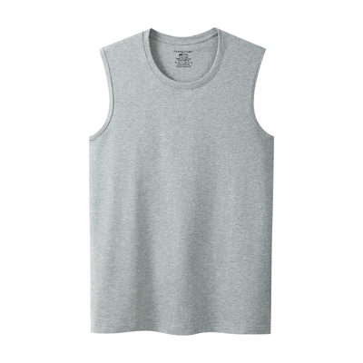 三枪纯棉抗菌防螨男背心2026新品