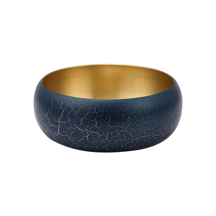 裕鸿铜茶洗大号家用茶洗杯碗日式禅意复古水盂茶渣缸茶道茶具配件