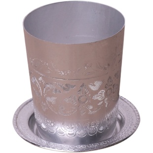 锡杯家用水杯茶杯泰国酒店会所餐厅啤酒杯子创意个性复古茶缸子纯