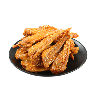 宁波香烤红娘鱼干即食香酥脆芝麻烤小黄花红娘鱼干小鱼仔海鲜零食